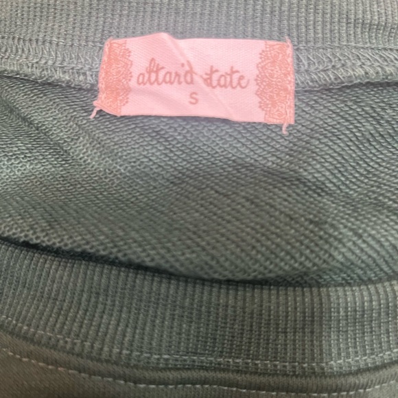 Altar’d State Smiley Face Boxy Cropped Sweater - Picture 9 of 9